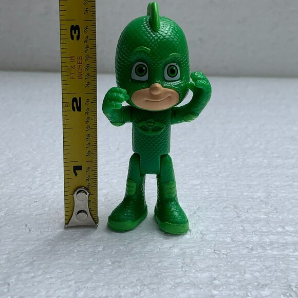 PJ Masks Gekko Figurine Toy Collectible, 3 1/2" Tall - Picture 6 of 6